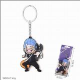 One Piece Double-sided Soft glue keychain