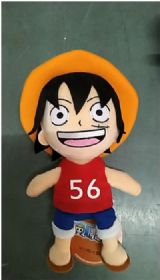 one piece luffy anime plush doll