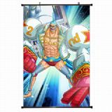 one piece anime wallscroll