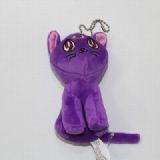 Sailormoon Luna Cat Plush Keychain pendant
