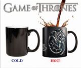 Game of Thrones Black Ceramics Discoloration Cup