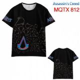 Assassin Creed Full color printed short sleeve t-s