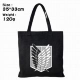 Shingeki no Kyojin Canvas shopping bag shoulder ba