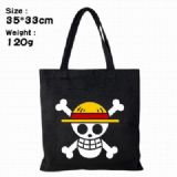 One Piece Canvas shopping bag shoulder bag