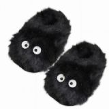 Totoro Black charcoal elf Plush warm all-inclusive