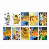 Pokémon Detective Pikachu Card stickers 