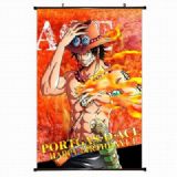 One Piece Plastic pole cloth painting Wall Scroll