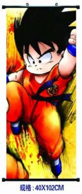 dragon ball anime wallscroll