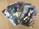 Black rock shooter anime posters(8pcs a set)
