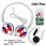 Sailormoon Headset Head-mounted Earphone Headphone