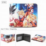 Dragon Ball B703 PU Twill two-fold short wallet 11