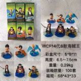 One Piece WCF a set of six Boxed Figure Decoration