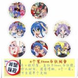 Lucky Star Brooch Price For 8 Pcs A Set 58MM