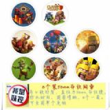 Clash of Clans Brooch Price For 8 Pcs A Set 58MM