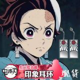 demon slayer kimets anime earring