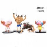 One Piece a Set of four Bagged Figure Decoration M