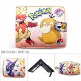 Pokemon Psyduck Full color short Snap button Walle