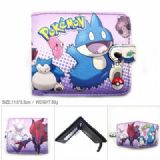 Pokemon Snorlax Full color short Snap button Walle