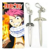 Fairy Tail anime keychain set