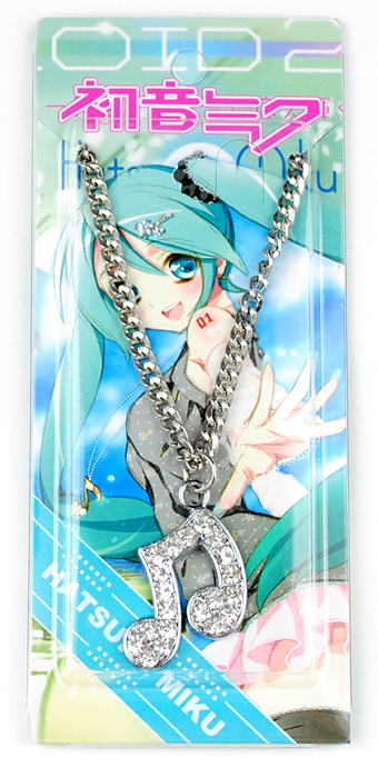 Miku.Hatsune anime necklace