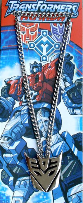 transformer anime necklace