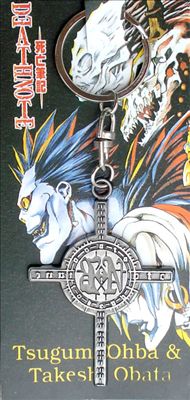 Death note anime keychain