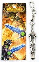 World Of Warcraft anime keychain