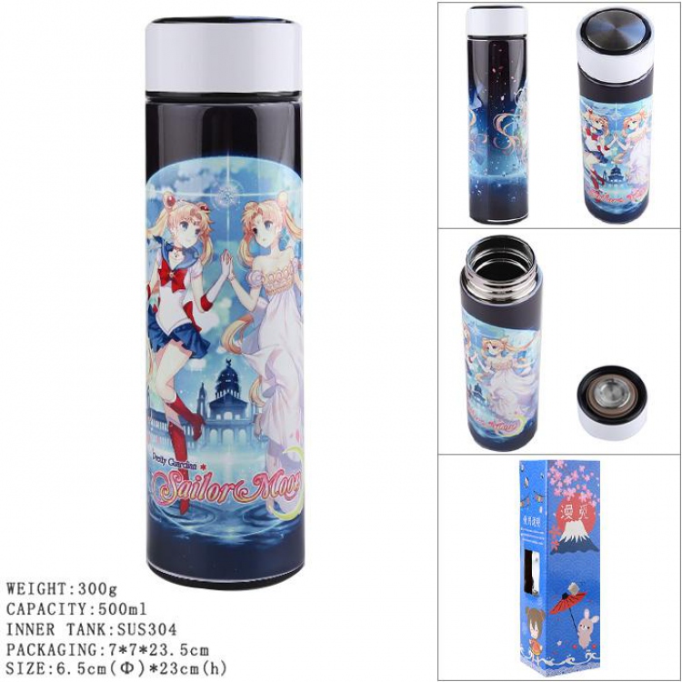 Sailormoon Full Color vacuum Double layer 304 stainless steel Thermos Cup