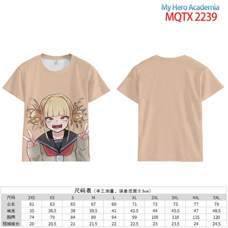 My Hero Academia Full color short sleeve t-shirt 