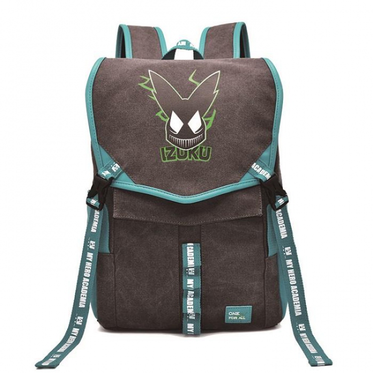 My Hero Academia Anime PU Canvas Backpack 43X32X13CM 0.81KG