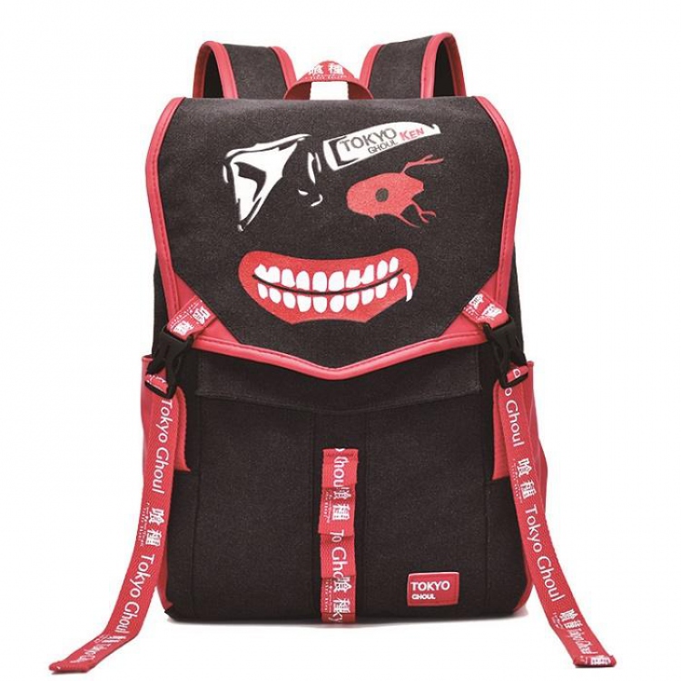 Tokyo Ghoul Anime PU Canvas Backpack 43X32X13CM 0.81KG