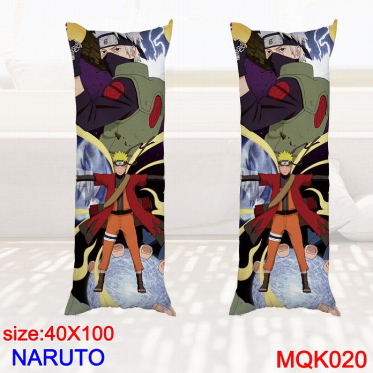 Naruto MQK 020 Full Color Double sided Long pillow 100X40