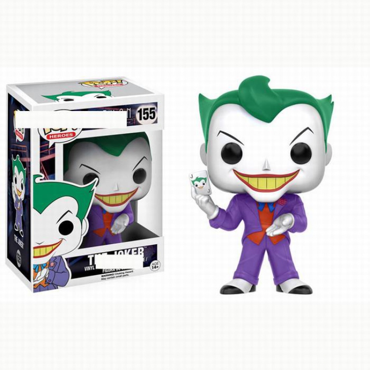POP155 Joker Origin Movie poker Boxed Figure Decoration Model