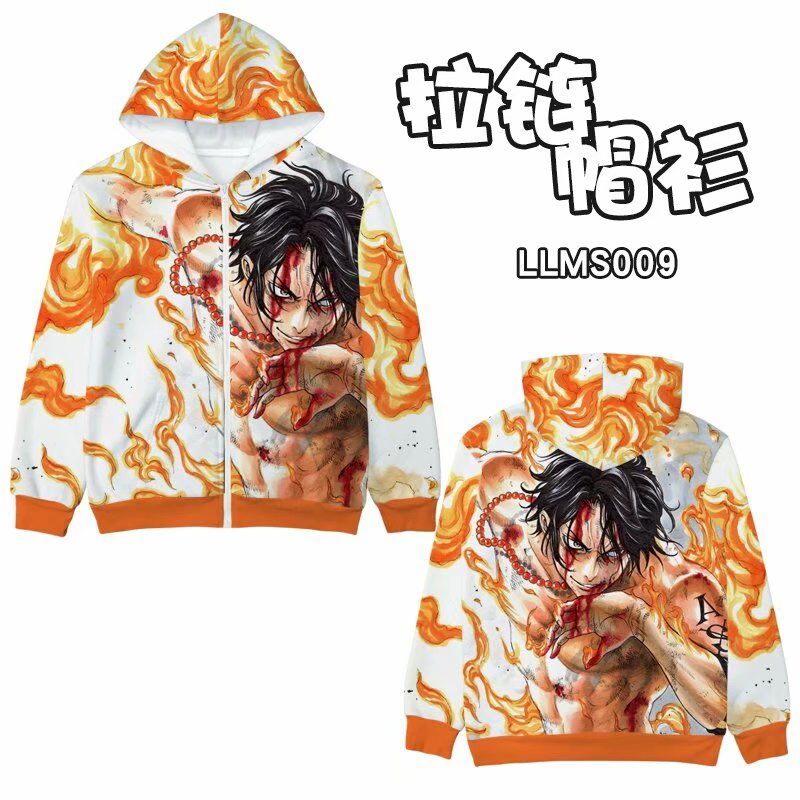 one piece anime hoodie M L XL XXL