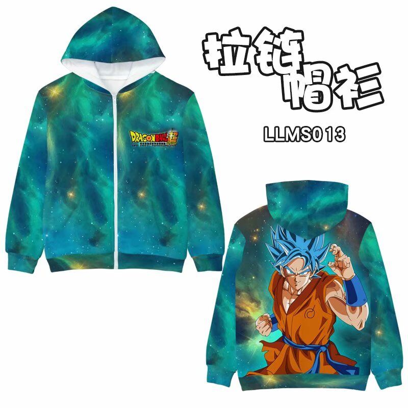 dragon ball anime hoodie M L XL XXL