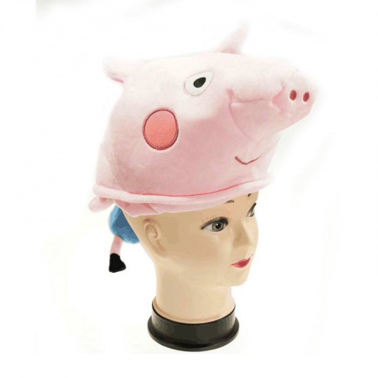 Peppa pig Plush hat warm hat