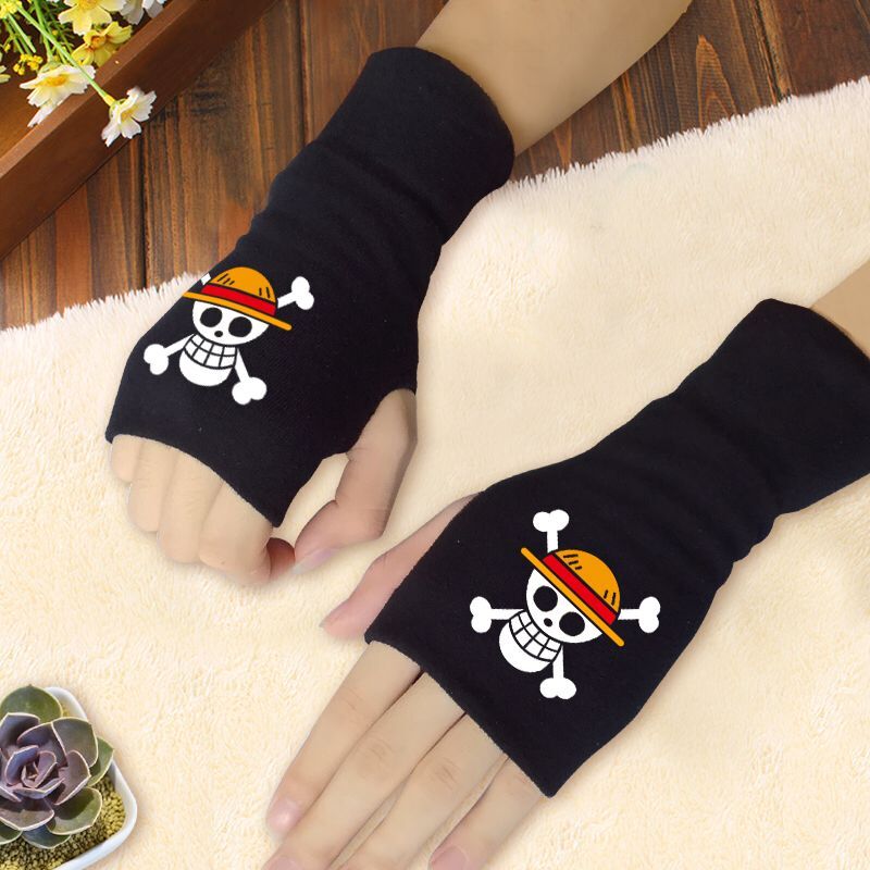 one piece anime glove