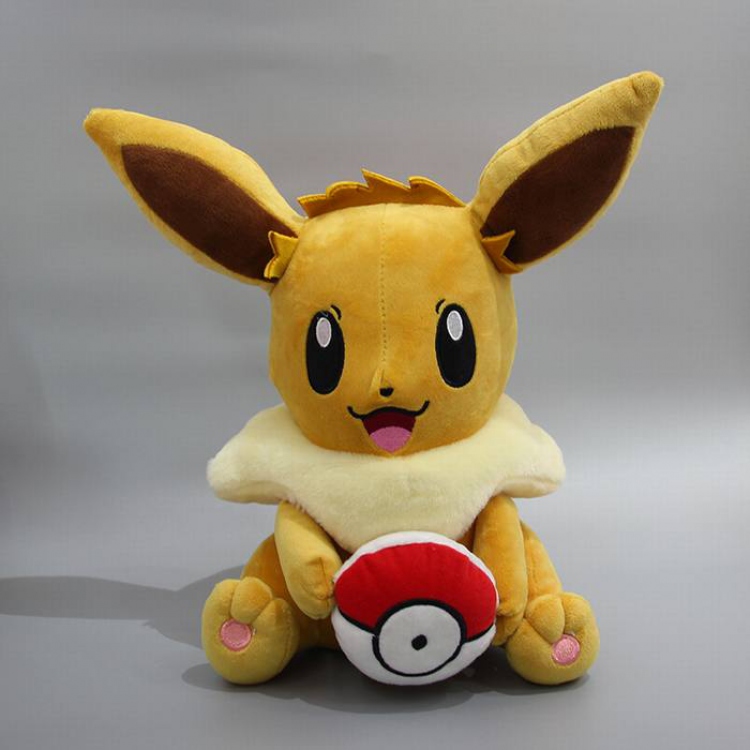 Pokemon Eevee Plush toy doll 28X20CM 0.275KG