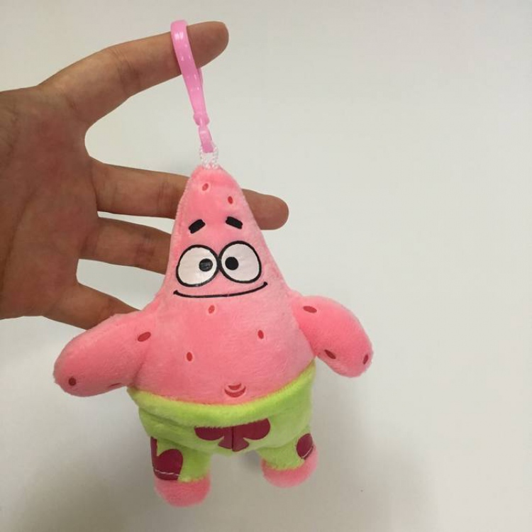 SpongeBob Plush toy doll bag pendant 13CM price for 10 pcs