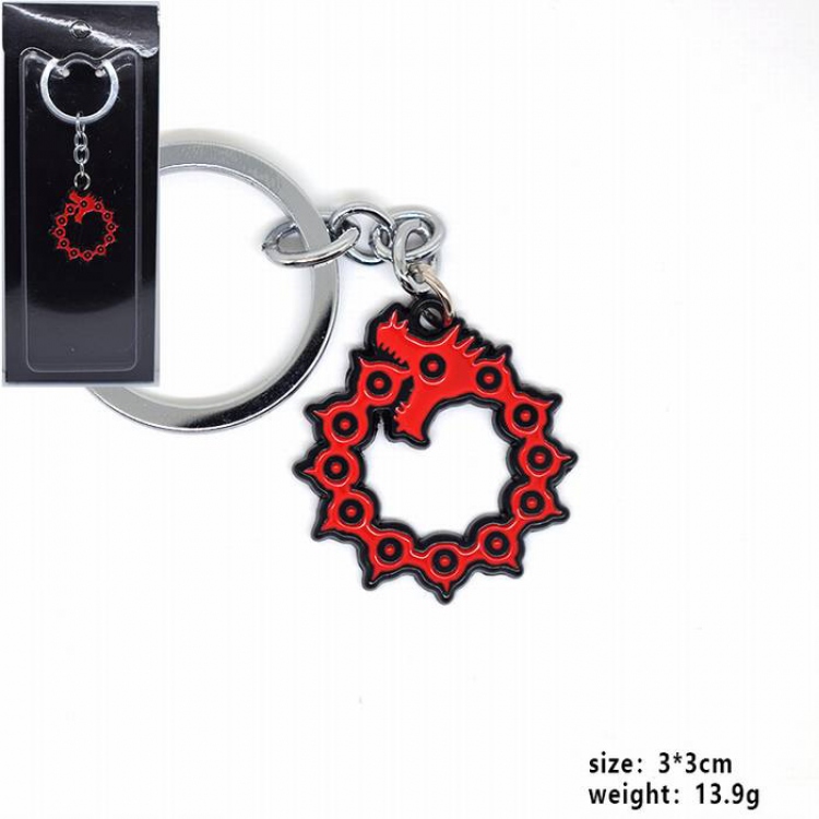 The Seven Deadly Sin Keychain pendant