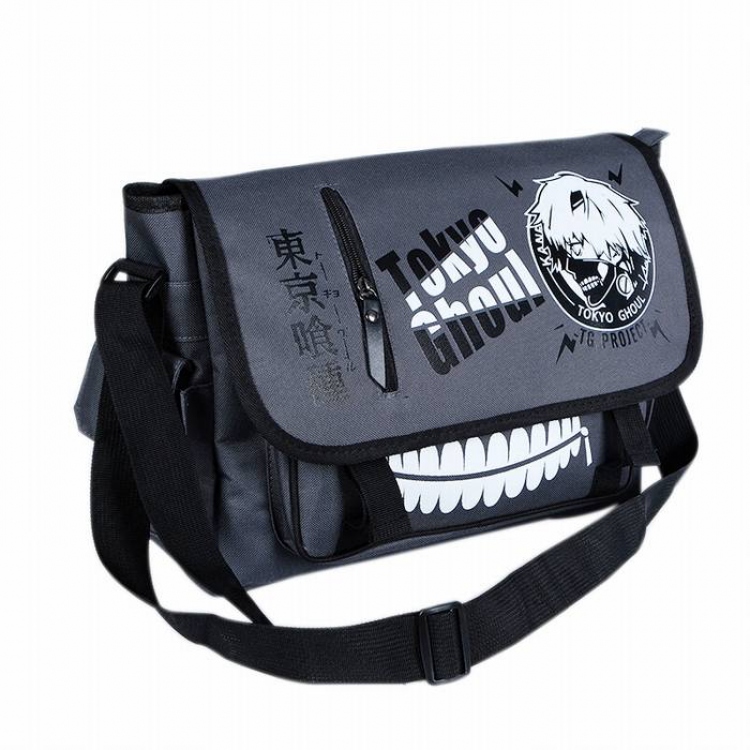Tokyo Ghoul Black oblique shoulder bag