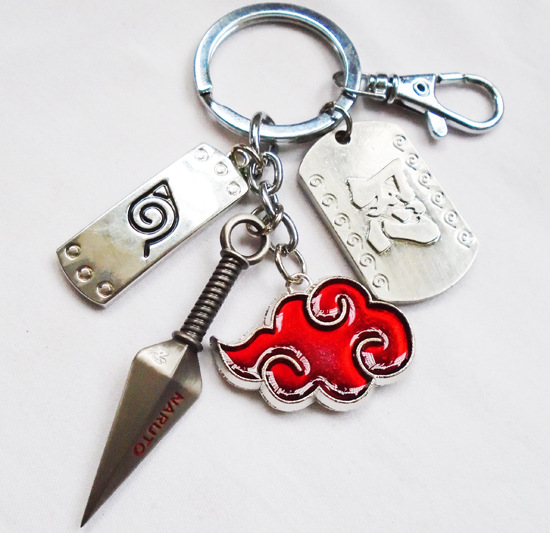 naruto anime keychain