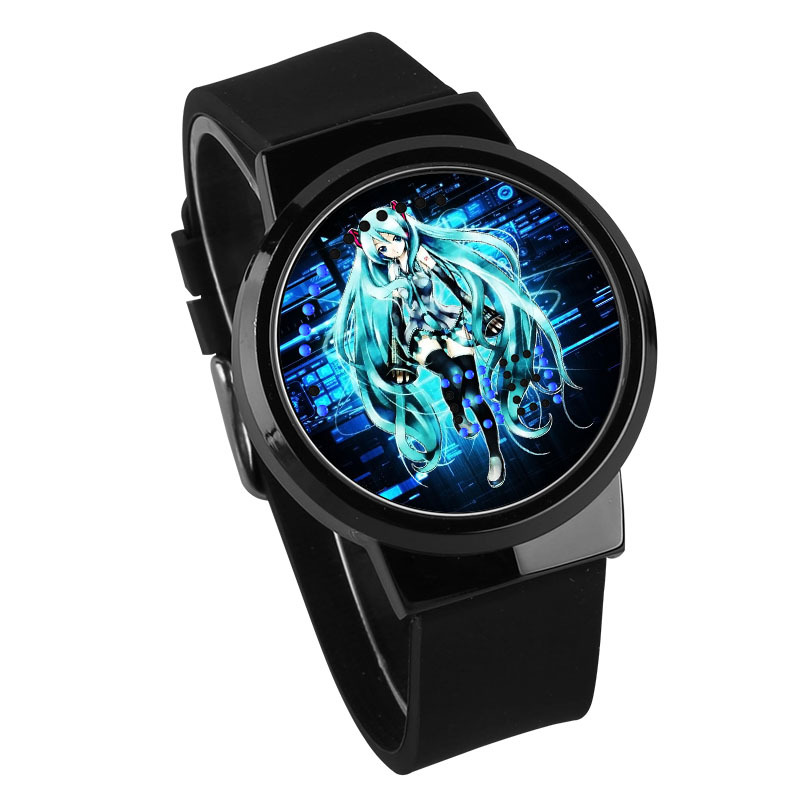 miku.hatsune anime led watch