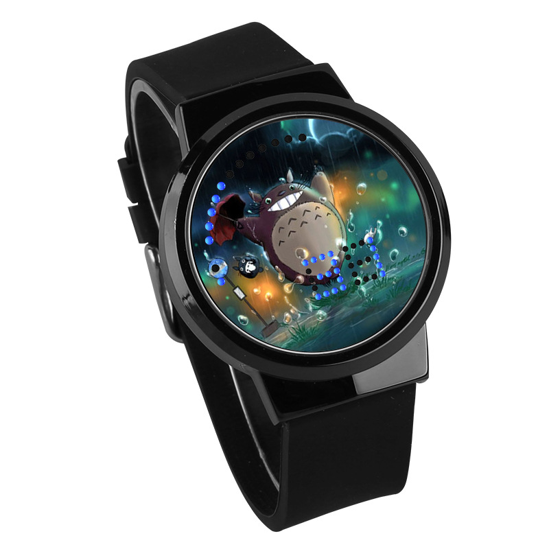 totoro anime led watch