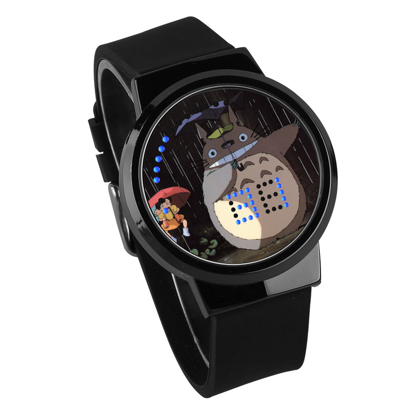 totoro anime led watch