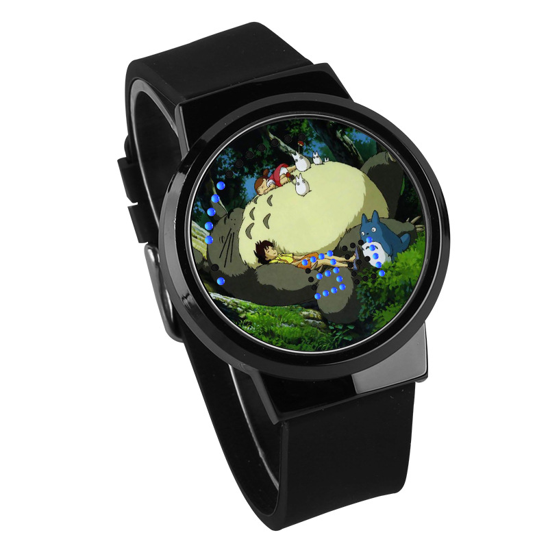 totoro anime led watch