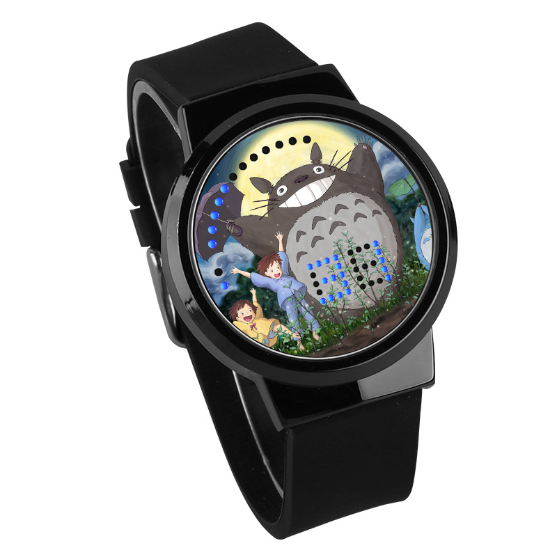 totoro anime led watch