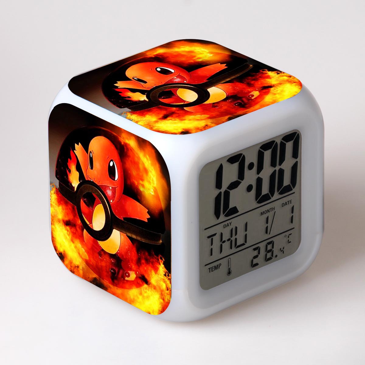 pokemon anime led clock