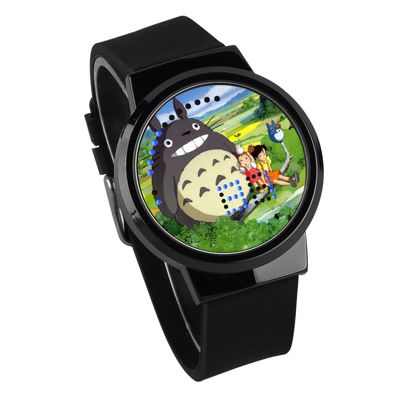 totoro anime led watch