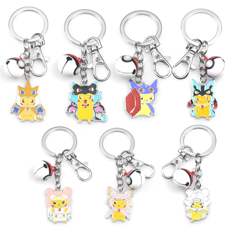 pokemon anime keychain